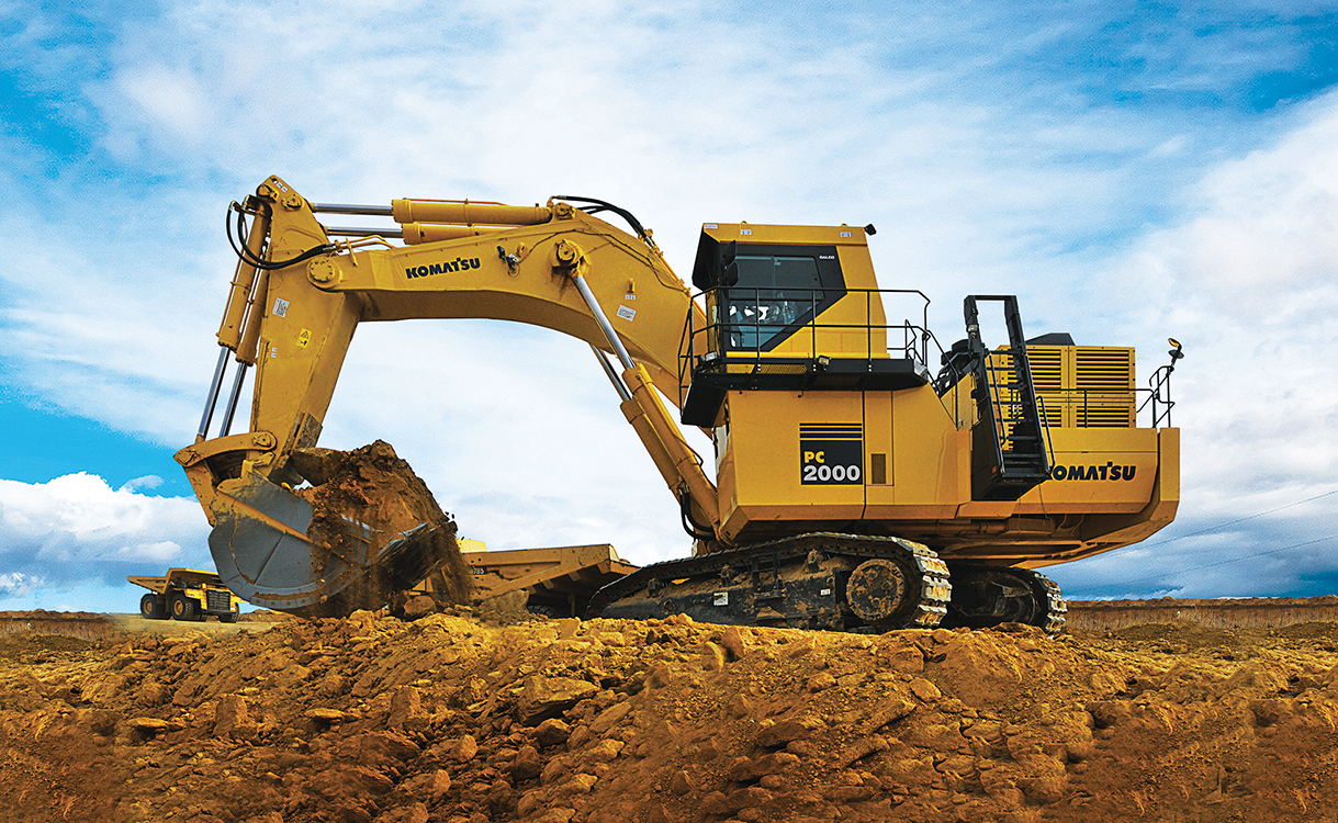 Komatsu PC2000-8-Backhoe