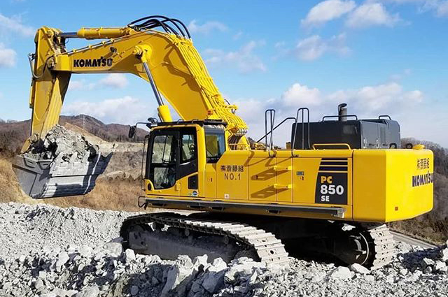 Komatsu PC850-8R1-Backhoe